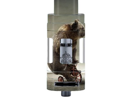 Bear Riding Tricycle Smok TFV8 Tank Skin Sale