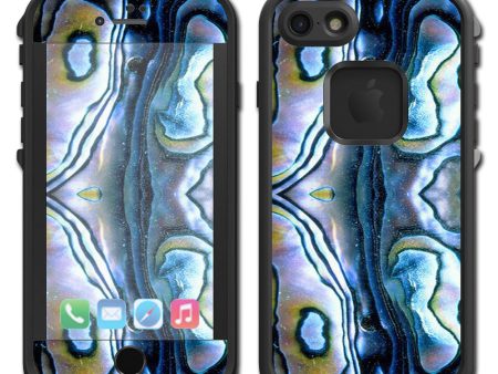 Abalone Aulon Sea Shells Pattern Crystal Lifeproof Fre iPhone 7 or iPhone 8 Skin Online Hot Sale