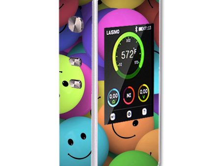 Colorful Smiley Faces Balls Laisimo L1 200w TC Skin Online Hot Sale