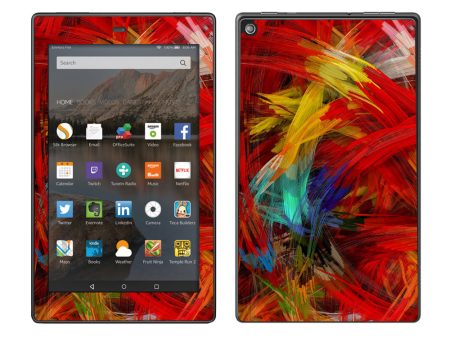 Paint Strokes Amazon Fire HD 8 Skin Cheap